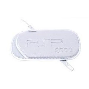 Witte PSP Slim-hoes met bandje voor PSP 2000 en PSP 3000