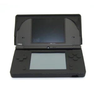 Zwarte siliconen hoes voor Nintendo DSi - Bescherming en comfort