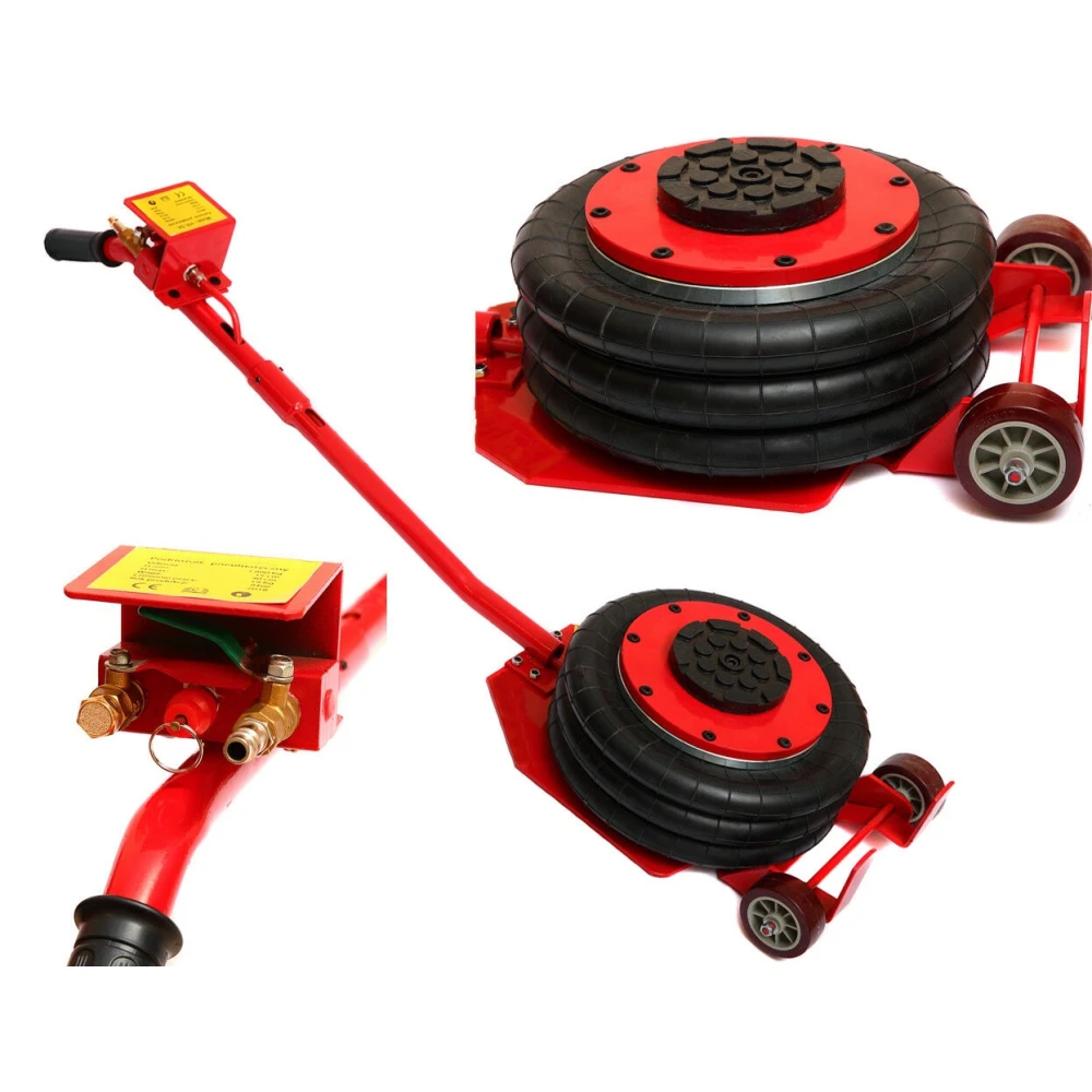 3 ton luchtkrik met drievoudige luchtbalg voor auto's