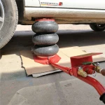 3 ton luchtkrik met drievoudige luchtbalg voor auto's