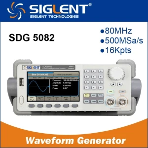 Siglent SDG5082 80MHz functiegenerator met dubbele uitgang en hoge precisie