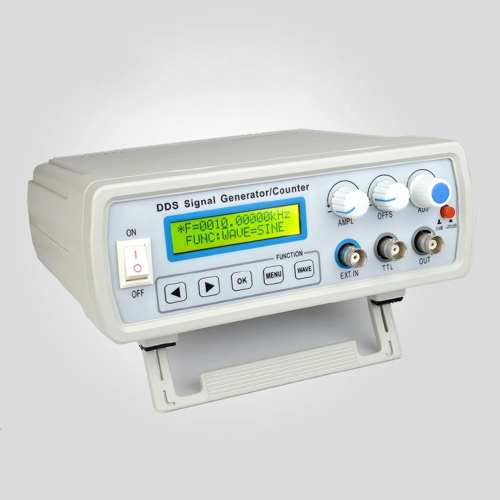 DDS-functiegenerator FY2112S 12 MHz met frequentiemeter en USB-aansluiting voor pc
