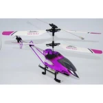 RC helikopter M-1 V2 paars met complete accessoires