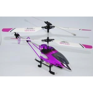 RC helikopter M-1 V2 paars met complete accessoires
