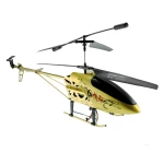 Paquete completo del Helicoptero RC LH-1202 Dorado con accesorios