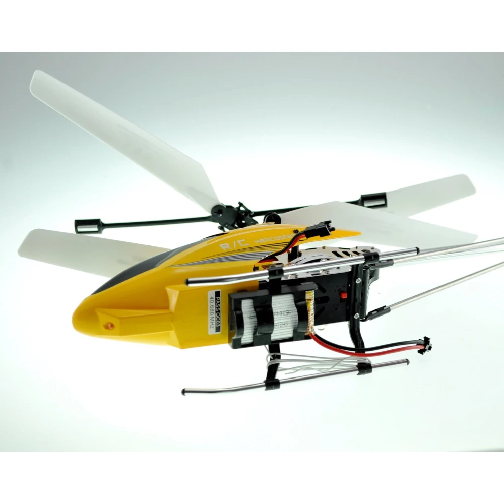 Paquete completo del helicóptero RC9663 con cargador y manual