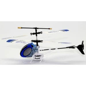 RC helikopter afstandsbediening model 8087 blauw - Satkit