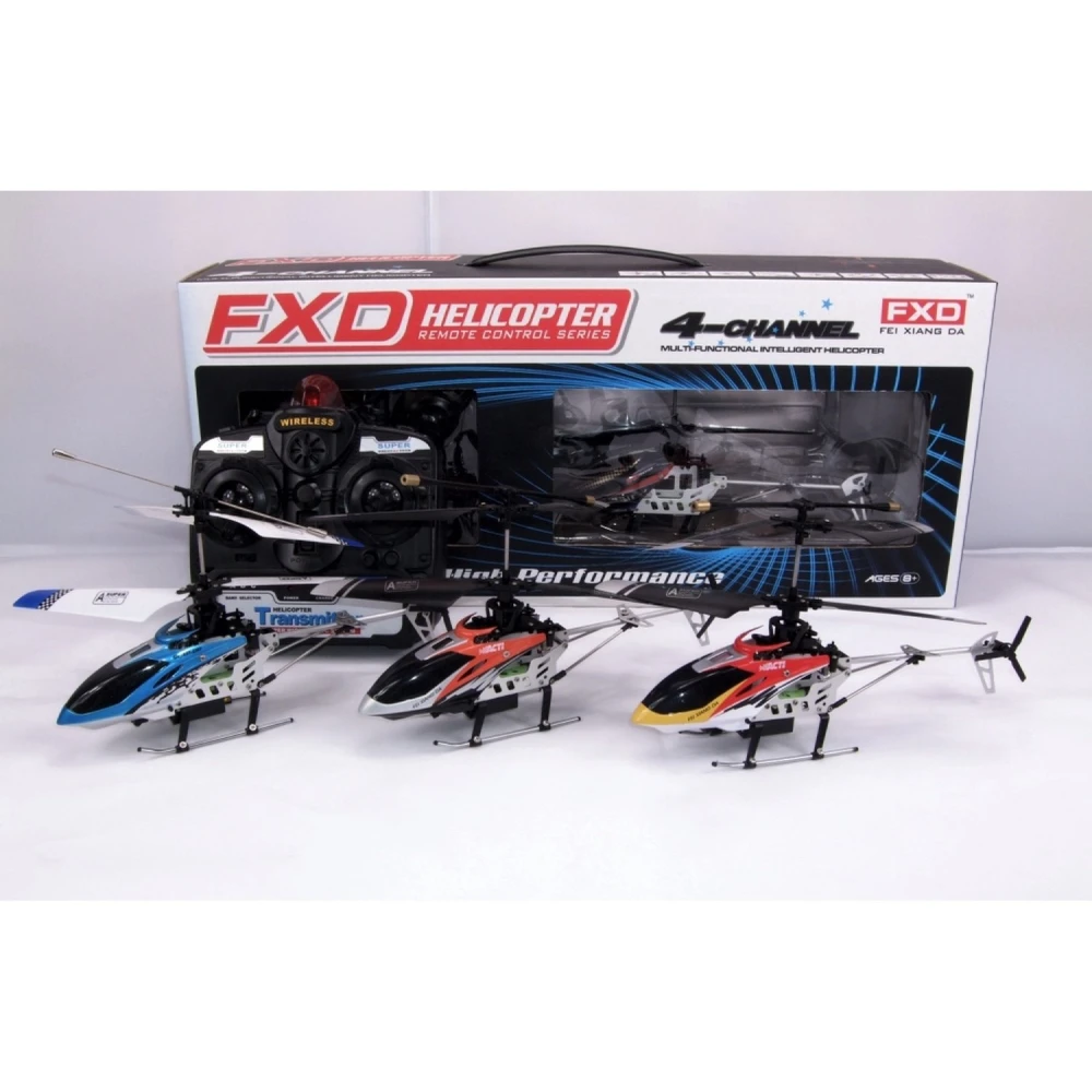 RC helikopter IR Control model A68786 met 4 kanalen en gyroscoop