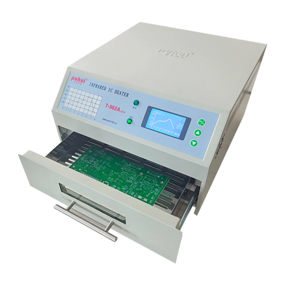 T-962A Puhui V2.0 infrarood reflow-oven voor SMD en BGA