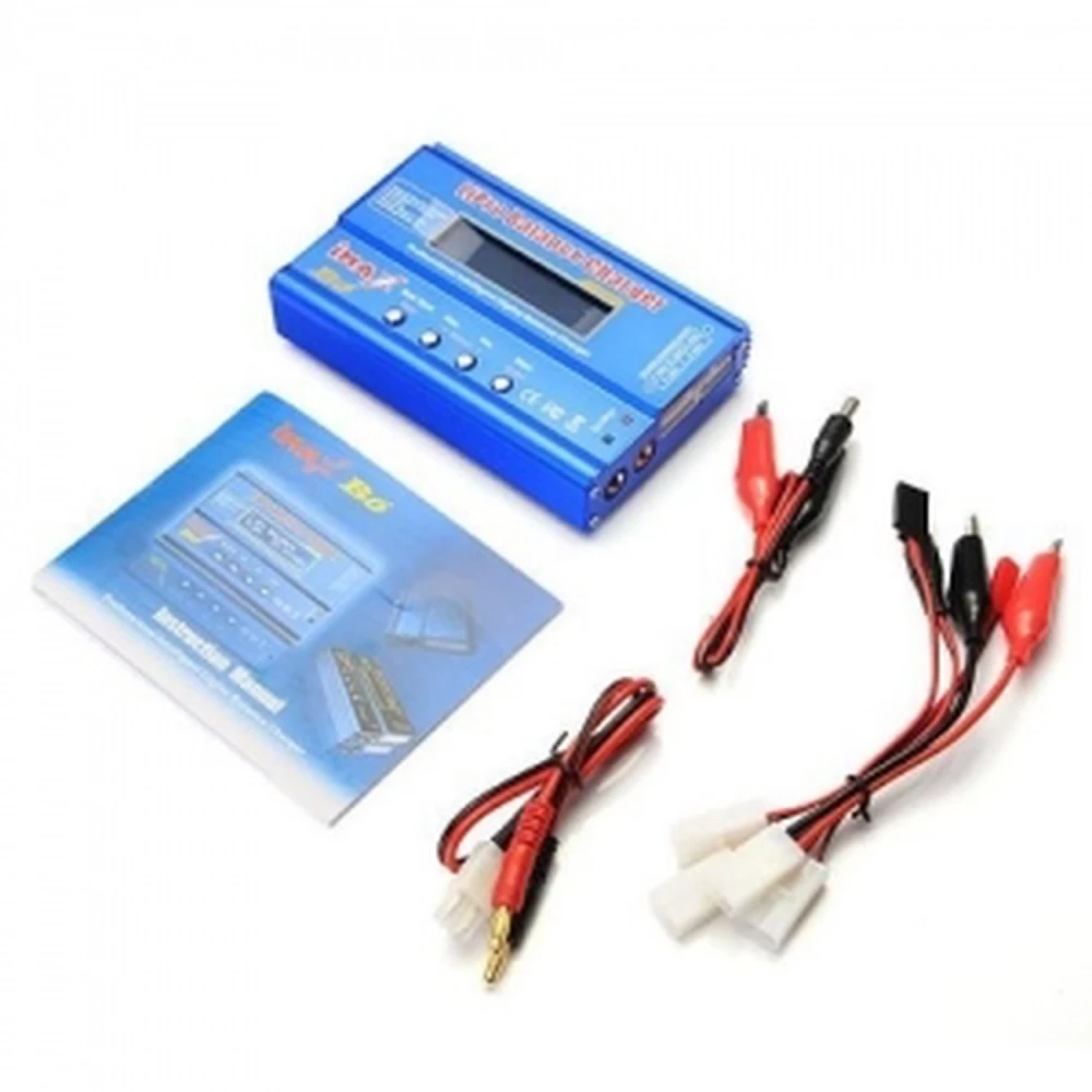 Imax B6 acculader voor LiPo, NiMH, NiCd met adapter