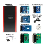 Iprog Pro autosleutelprogrammeur tot 2019 met IMMO en kilometercorrectie