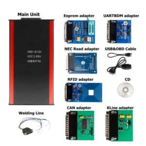 Iprog Pro autosleutelprogrammeur tot 2019 met IMMO en kilometercorrectie