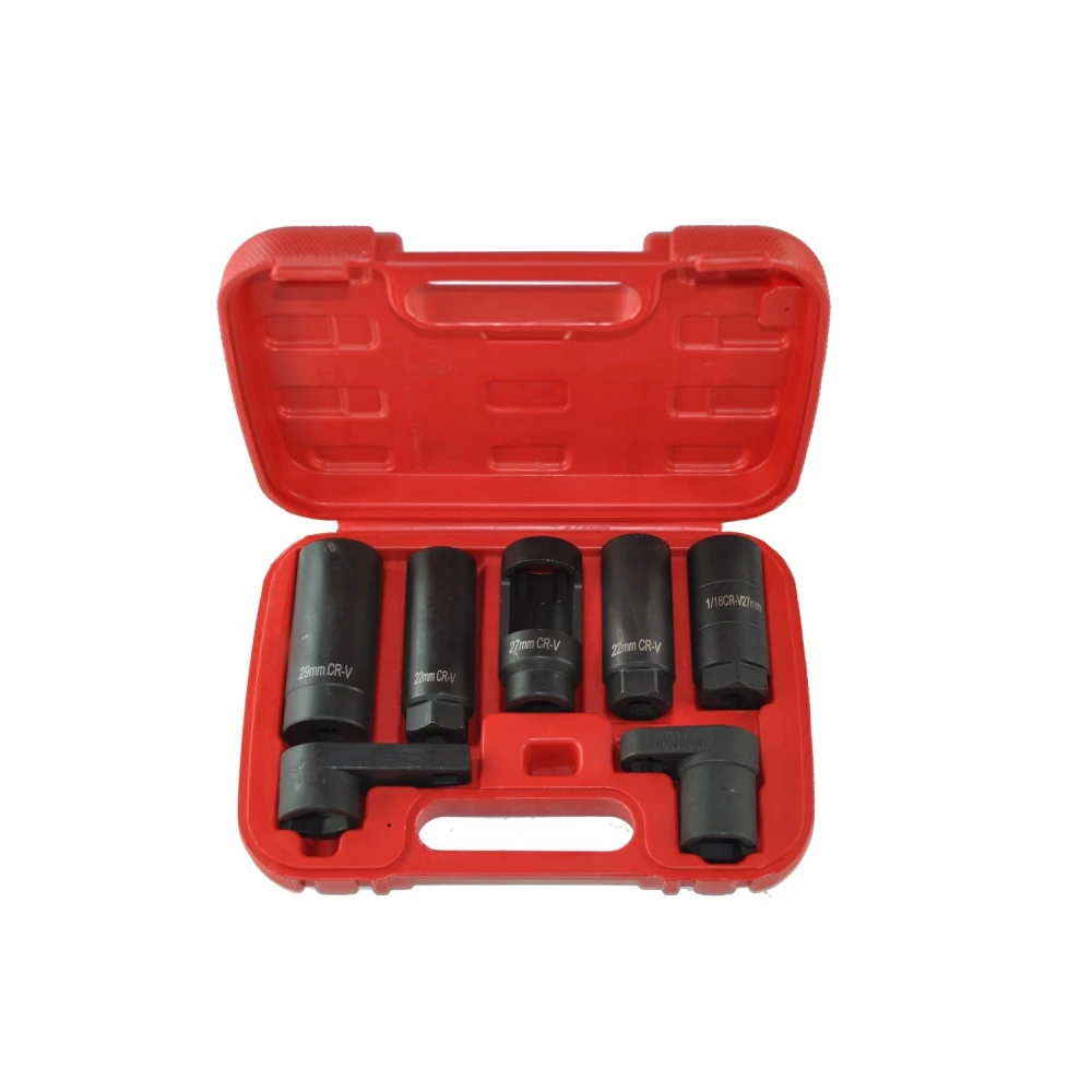 Herramienta profesional juego 7 vasos sensor oxígeno coche 22mm