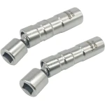 Set van 2 flexibele magnetische bougiesleutels 14 mm en 16 mm TSX TOOL
