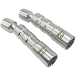Set van 2 flexibele magnetische bougiesleutels 14 mm en 16 mm TSX TOOL