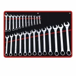 Set van 26 Combinatiesleutels Ring-Steek 6-32mm Cr-V Staal met Koffer