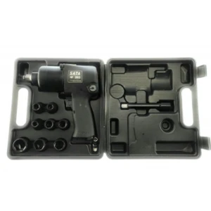 SATA 1/2'' slagsleutelset met maximale koppel van 660Nm en 8 doppen