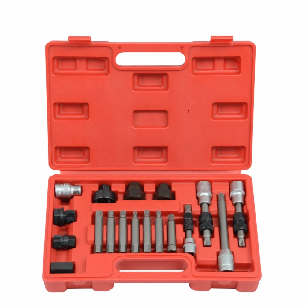 Kit 18 stuks demontagetool voor vrijlooppoelies van dynamo (OAP / OAD)