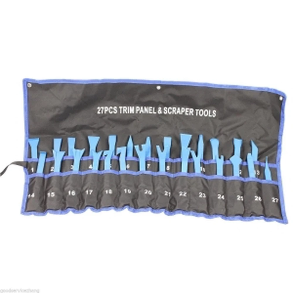 27-delige set gereedschap voor deurpanelen, sierlijsten en wieldoppen TSX TOOL