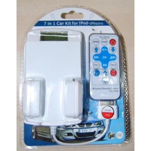 Auto-kit voor iPod en iPhone 3G - 7-in-1 met FM-zender en lader
