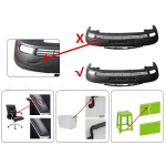 Kunststof lasapparaat kit voor autoreparatie