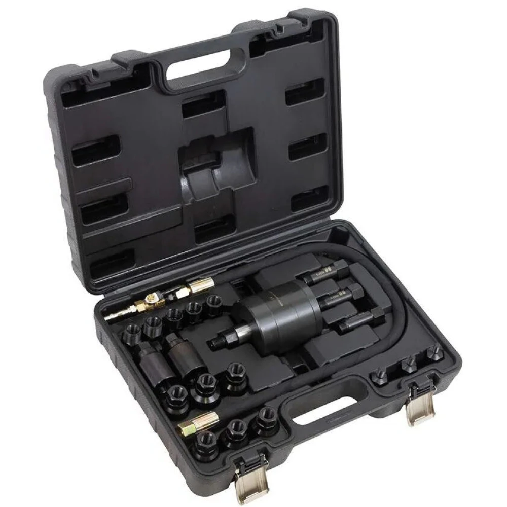 Pneumatische diesel-injector trekker set - professionele oplossing