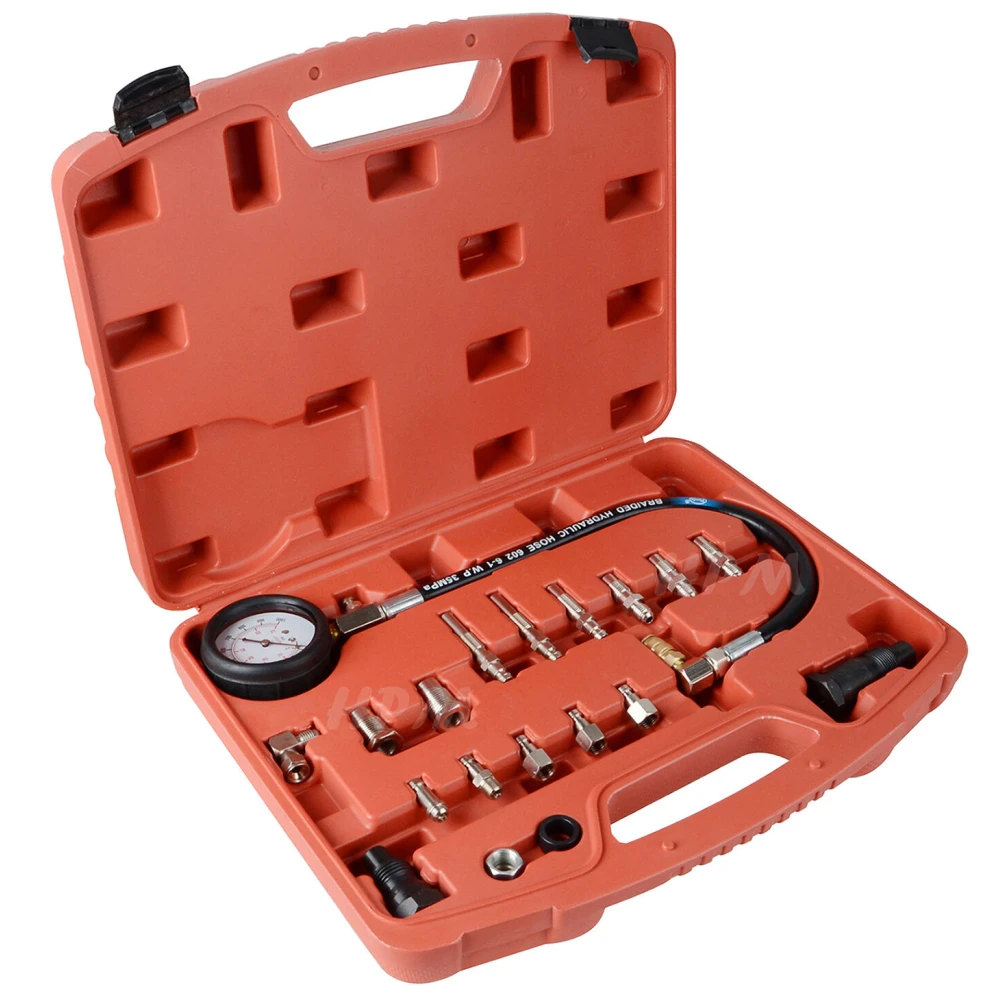 Cilinderdrukmeter kit voor dieselmotoren 0-1000PSI TU-15