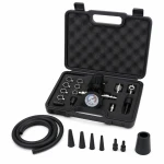 Turbocompressor Lektest Kit 9-delig met Manometer Druktest Turbo