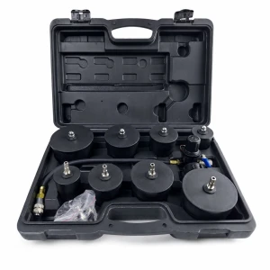 Turbocompressor Lektest Kit 9-delig met Manometer Druktest Turbo