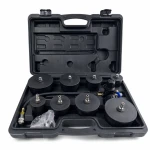 Turbocompressor Lektest Kit 9-delig met Manometer Druktest Turbo
