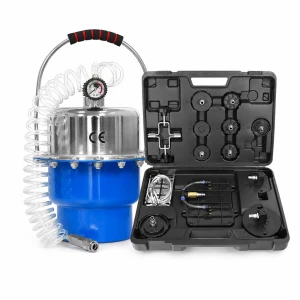 TSX TOOL Pneumatische Remontluchter en Koppelingsontluchter Kit 5L met Manometer en Adapters