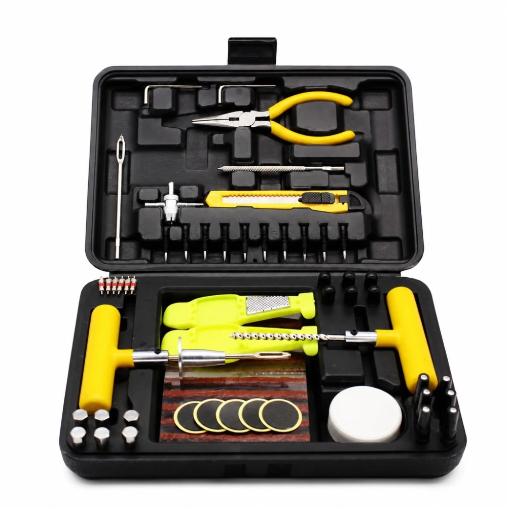 Professionele Bandenreparatieset 87 Delig Auto SUV Bestelwagen