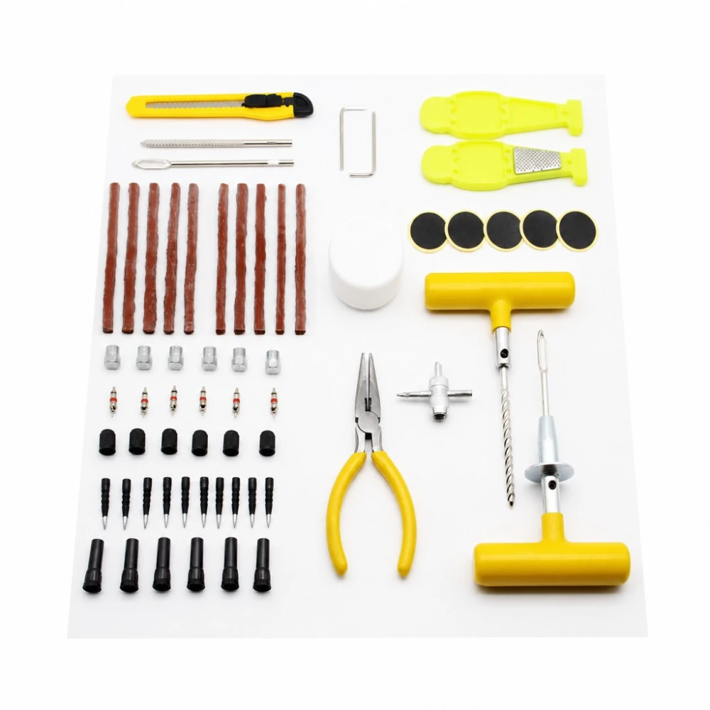 Professionele Bandenreparatieset 87 Delig Auto SUV Bestelwagen
