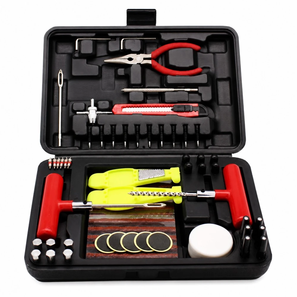 Professionele Bandenreparatieset 87 Delig Auto SUV Bestelwagen