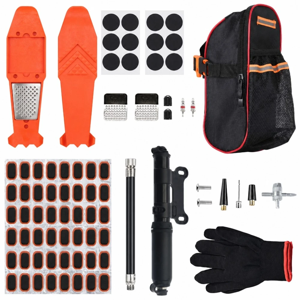 Bandenreparatieset Moto Fiets 81 Stuks Pluggen Priem Tubeless
