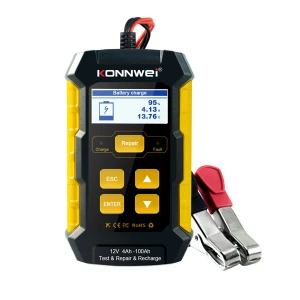 Konnwei KW510 12V accutester met 3-in-1 diagnose