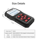 KONNWEI KW818 OBD2 scanner: OBDII code reader voor auto's vanaf 1996