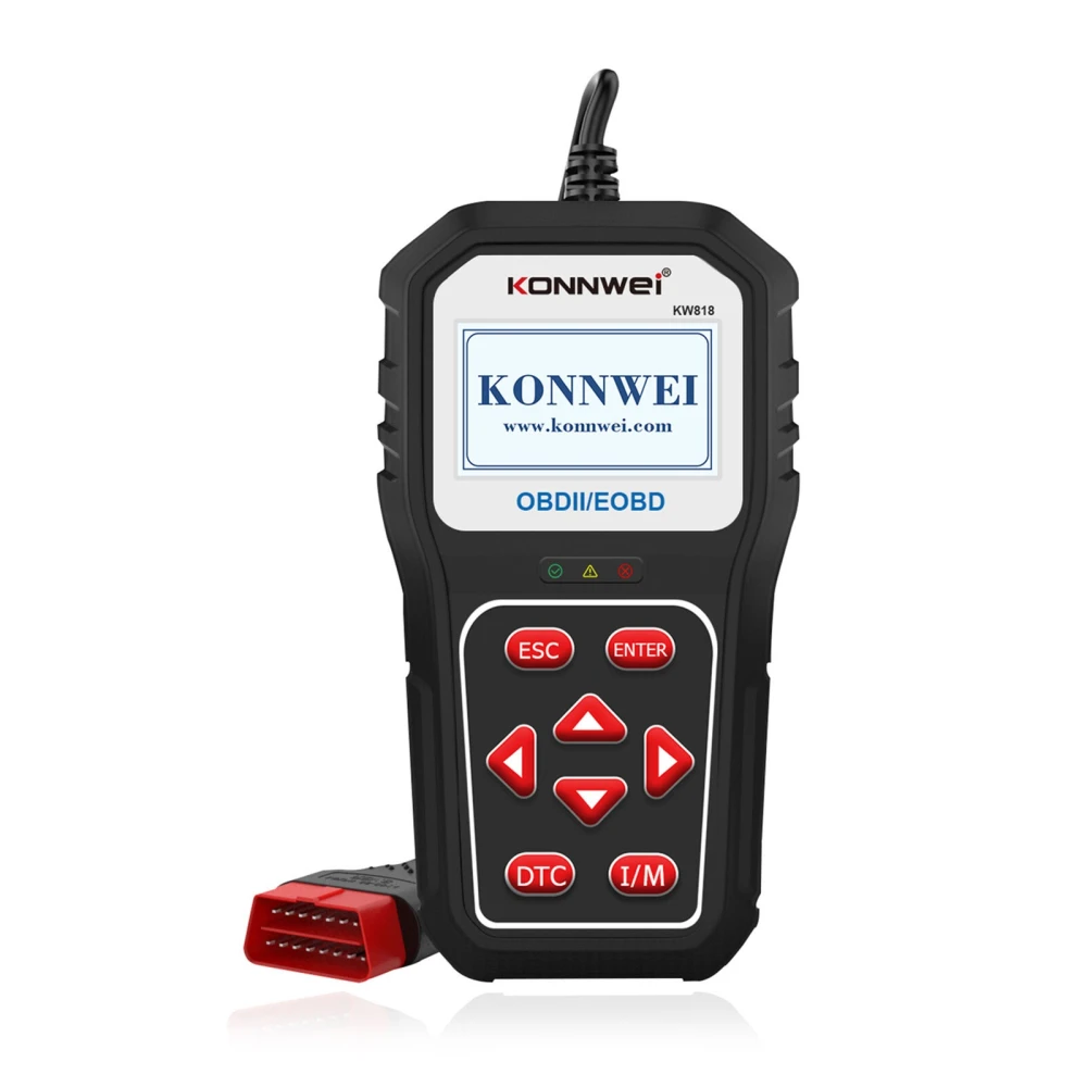 KONNWEI KW818 OBD2 scanner: OBDII code reader voor auto's vanaf 1996