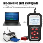 KONNWEI KW818 OBD2 scanner: OBDII code reader voor auto's vanaf 1996