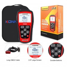 Kw808 Obd2-Scanner Can Engine Reset Tool Konnwei Car Diagnostic Code Reader Ms509