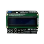 LCD Keypad Shield LCD1602 compatibel met Arduino met geïntegreerd scherm en knoppen