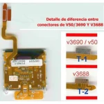 LCD Motorola V3688 met flexkabel voor reparatie en vervanging