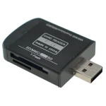 All-in-one USB 2.0 geheugenkaartlezer voor Micro SD, MMC, SDHC, TF en M2