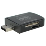 All-in-one USB 2.0 geheugenkaartlezer voor Micro SD, MMC, SDHC, TF en M2