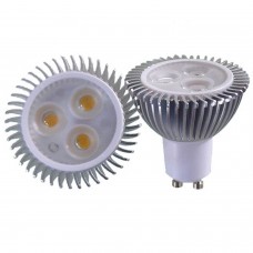 Led lamp GU10 3W 6500K koud wit LED LIGHTS  2.00 euro - satkit