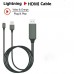 Bliksem naar HDTV adapter HDMI kabel voor Apple iPhone