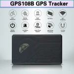 GPS-tracker met lange batterij voor auto TK108B met SOS-alarm en magneetbasis