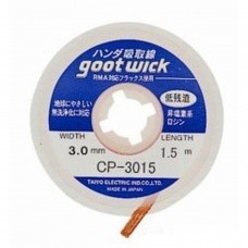 Soldeerlier GOOT CP-3015 Desoldering mesh GOOT 2.15 euro - satkit
