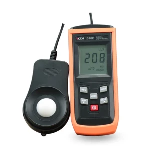 Professionele luxmeter Victor 1010D voor nauwkeurige lichtmeting