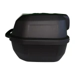 Motor topkoffer 47L - Universele afneembare koffer met slot en rugsteun